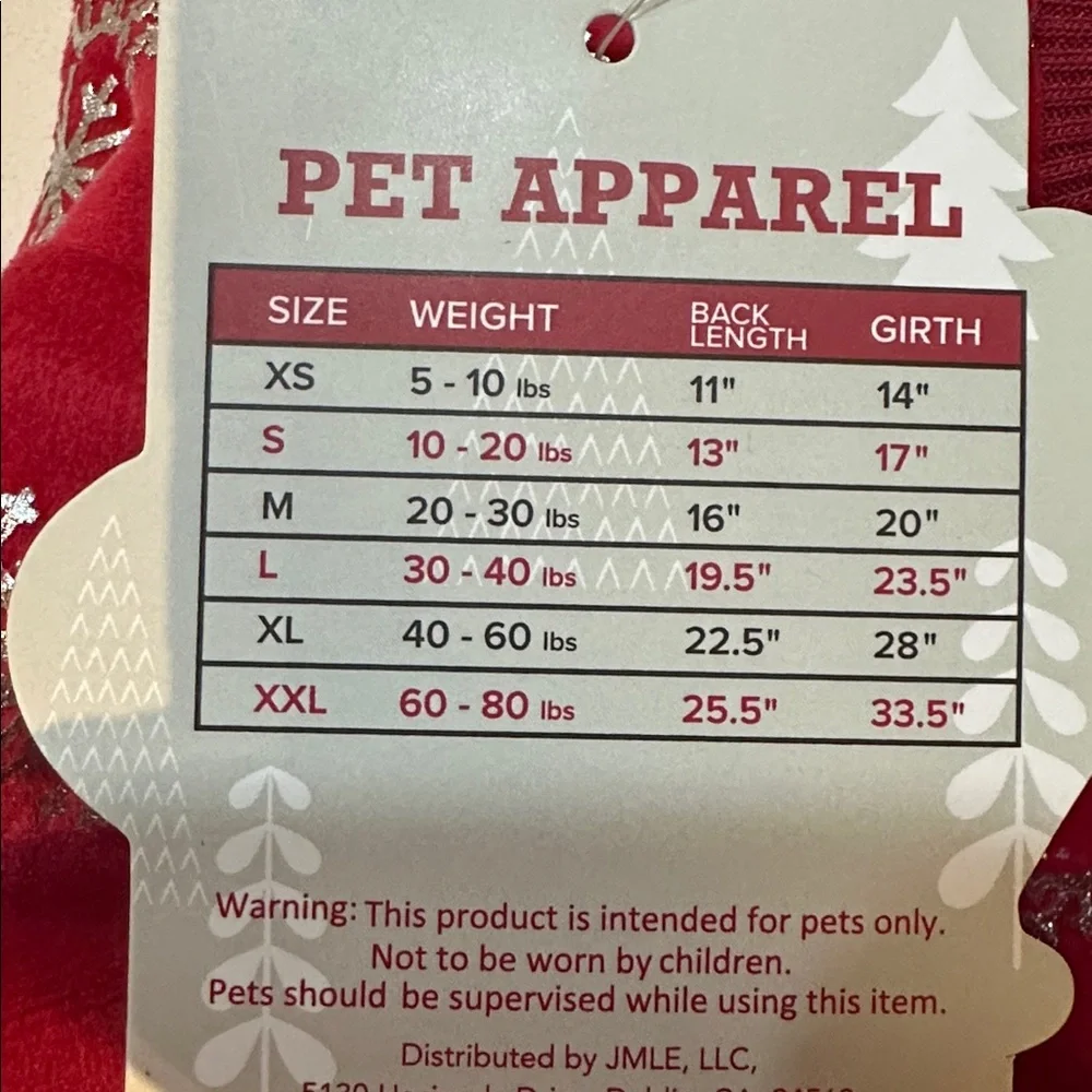 Christmas Snowflake  Dog Pajamas Velcro Onsie